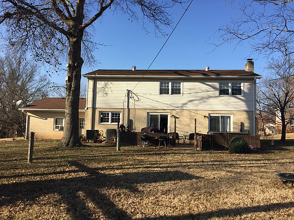 Back view of house