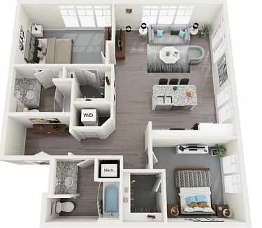 Floor plan The Tavern