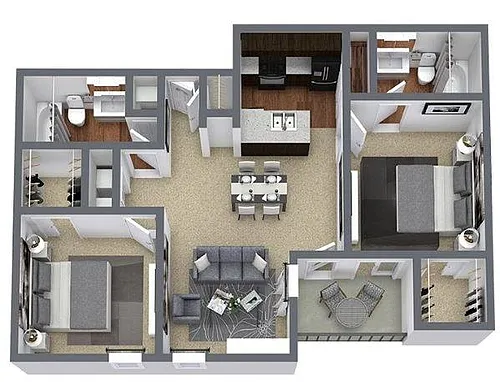 Floor plan B1