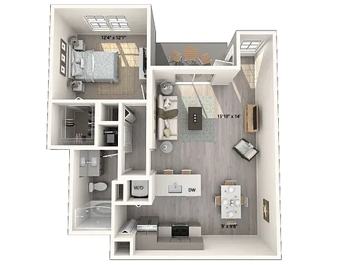 Floor plan A1A