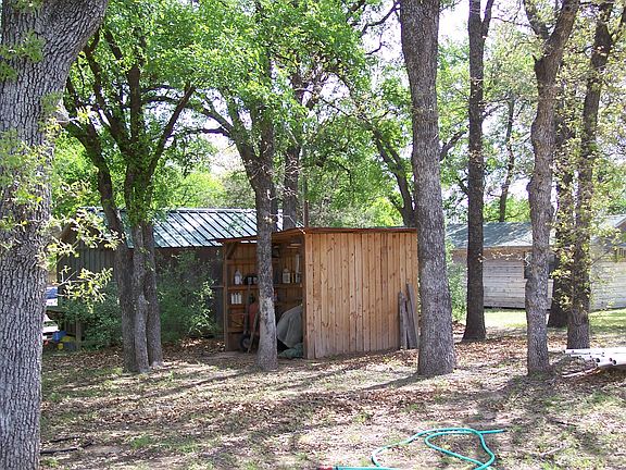 Covered storage area