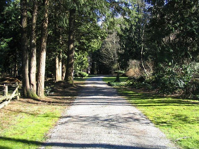 Driveway entrance...