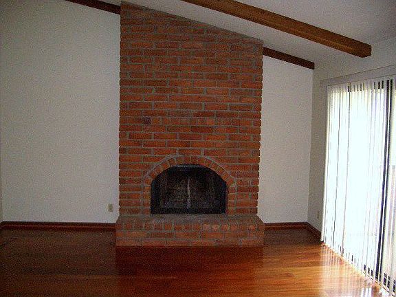 Wood-Burning Fireplace