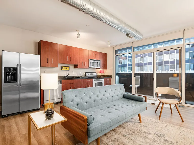 Open floor plan (furniture is for advertising purposes only, but can be included for additional fee).