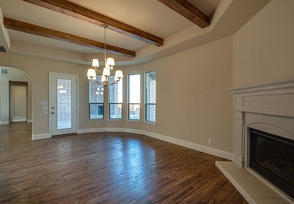 Cedar Beams In Family Room