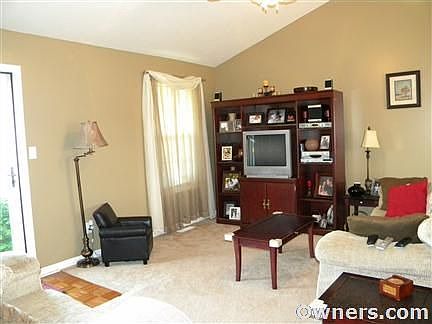 Living room with fresh paint!
