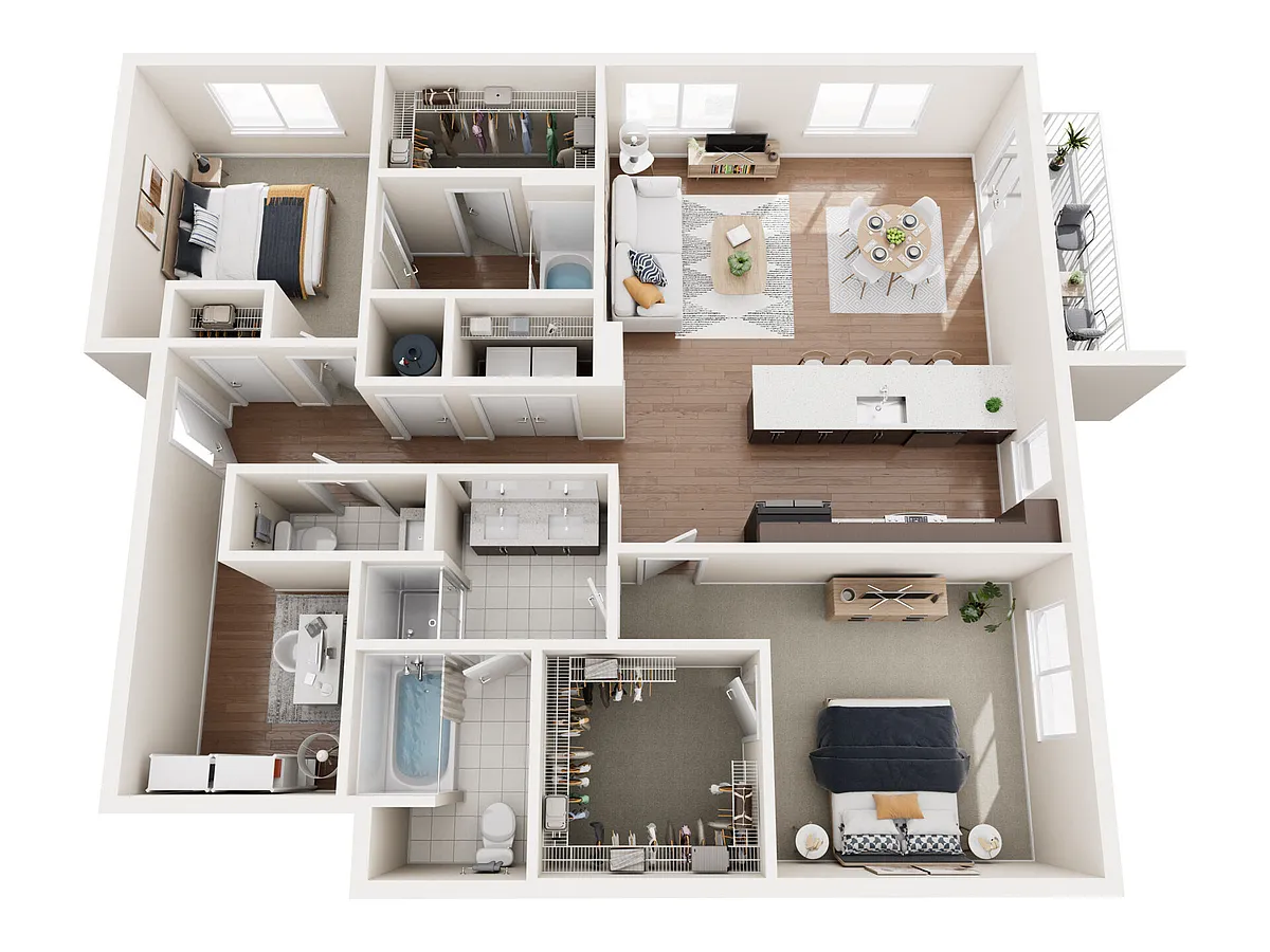 Floor plan B6