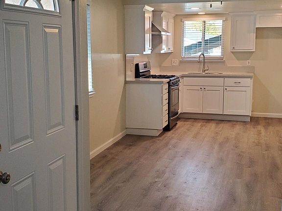Open concept kitchen and dining room