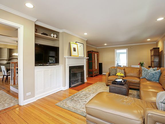 Living Room w/Fireplace - custom Built-ins