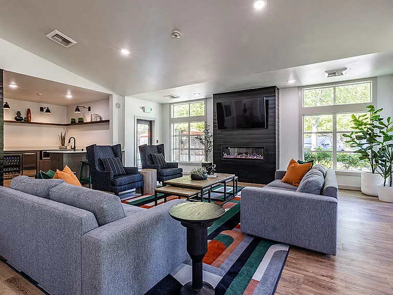 Updated clubhouse with full-service kitchen