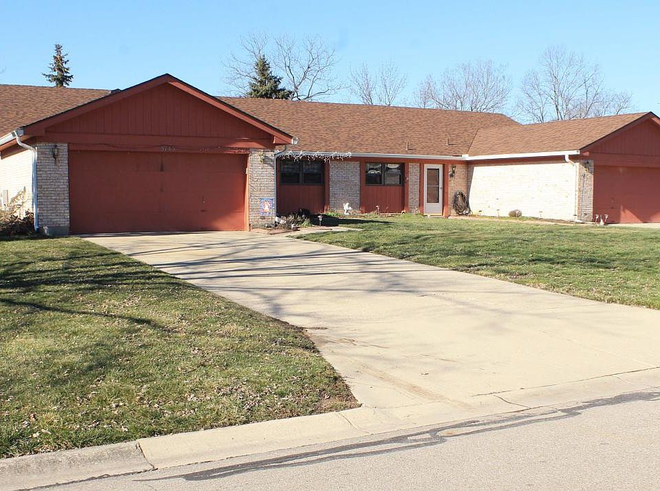 exterior 8743 left (rented), 8741 right (available)