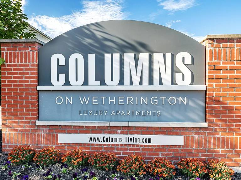 Apartment Home Welcome Sign