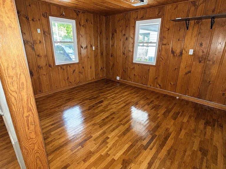 Dining room area, or office space.