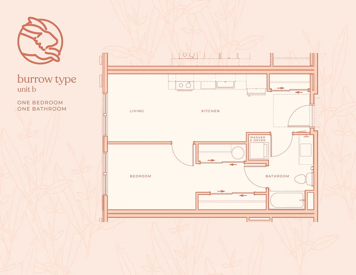 Floor plan One Bedroom A