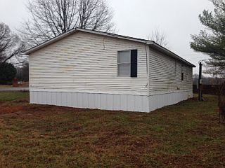Rear of home