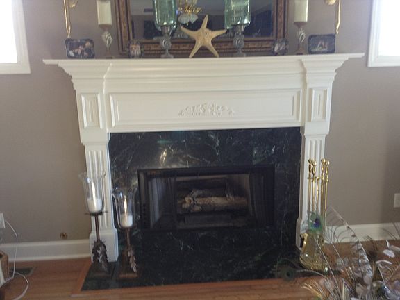 Detailed Gas Fireplace