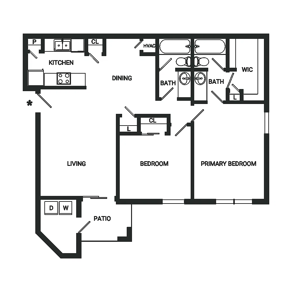 Floor plan B2