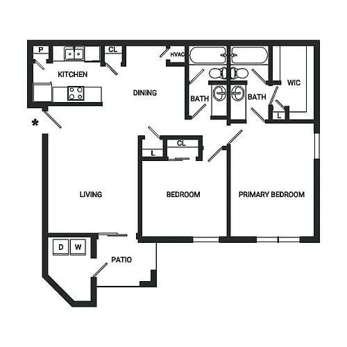 Floor plan B2