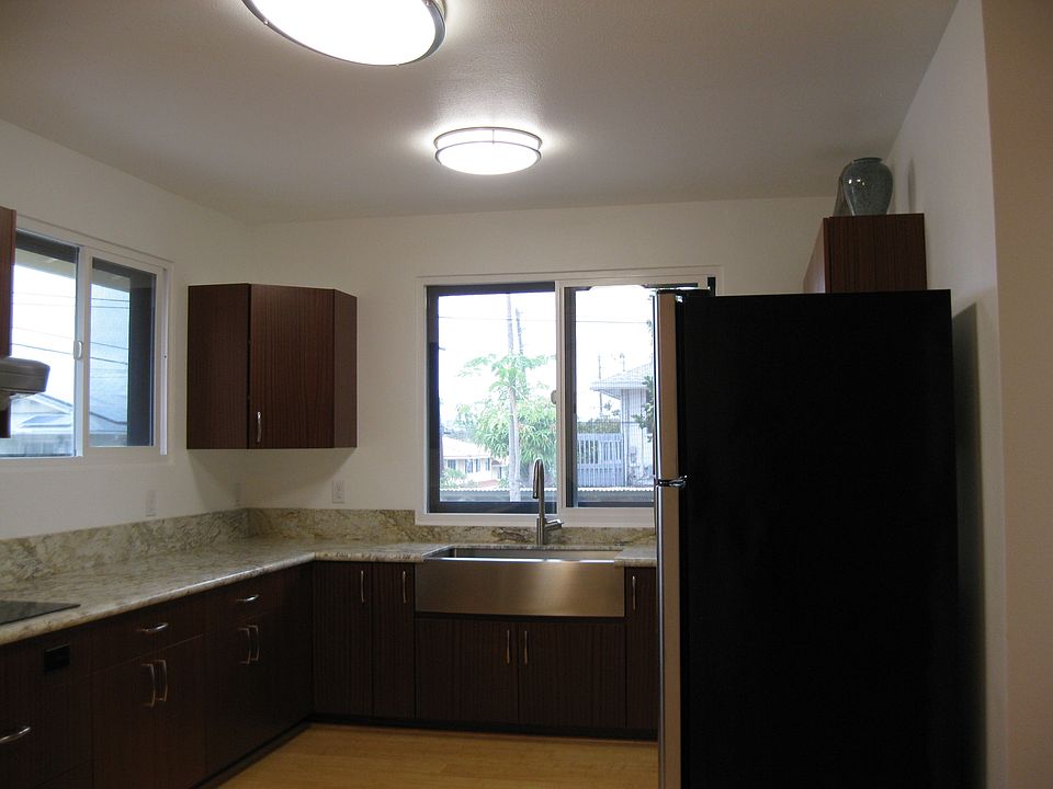Kitchen with granite counter tops