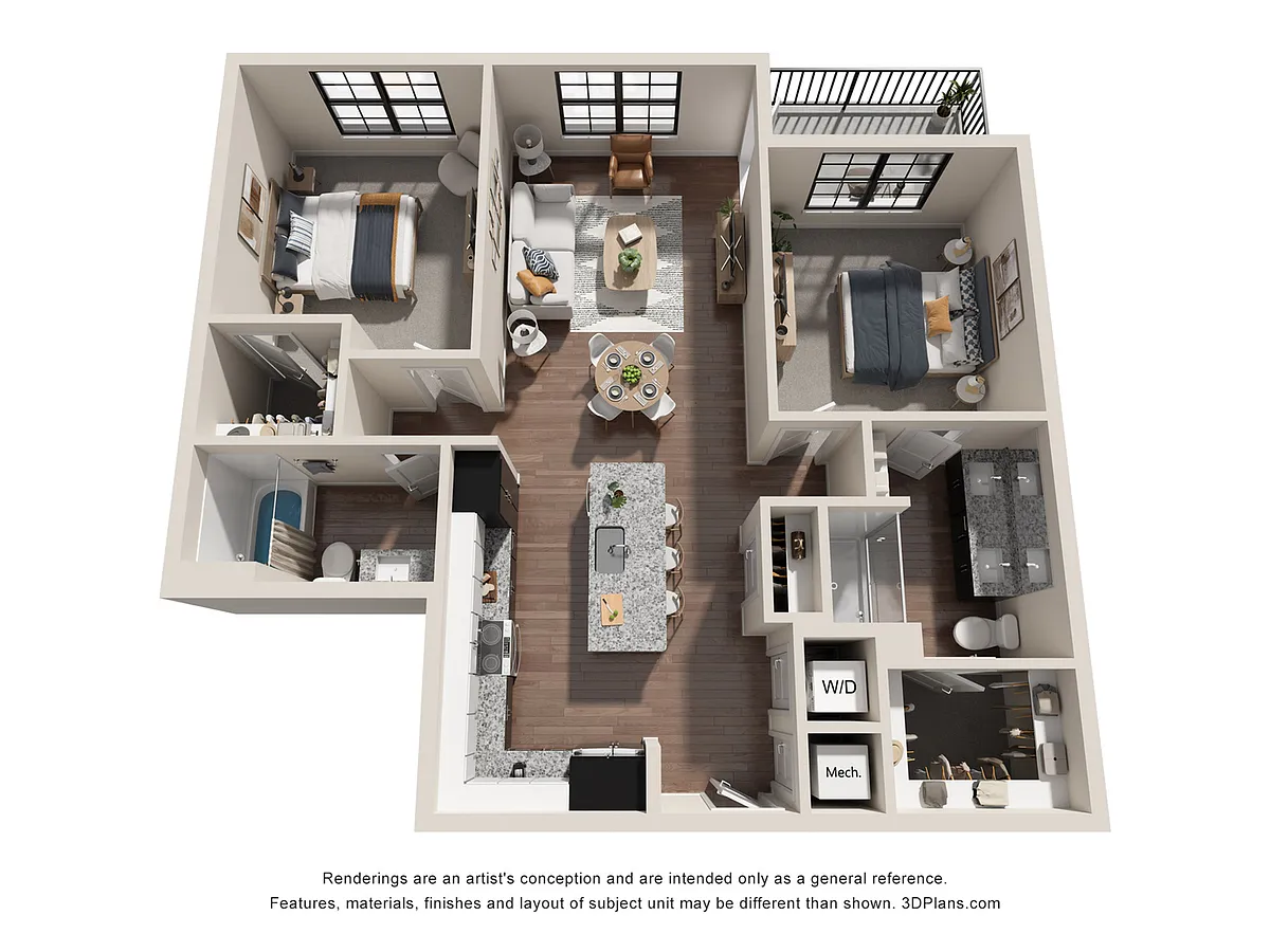 Floor plan B1