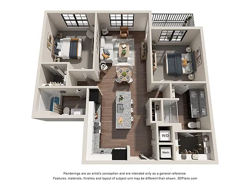 Floor plan B1
