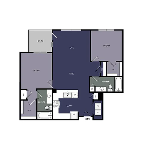 Floor plan B2