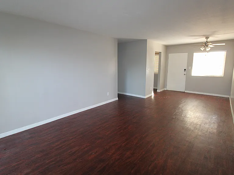 living and dining area