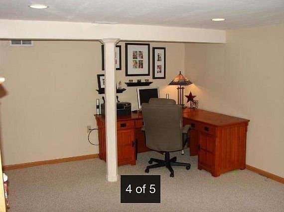 Newly finished basement