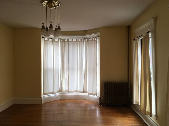 Master bedroom southeastern facing bay window