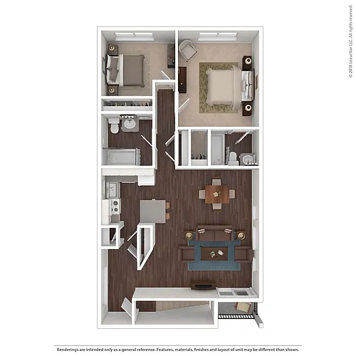 Floor plan The Oxford