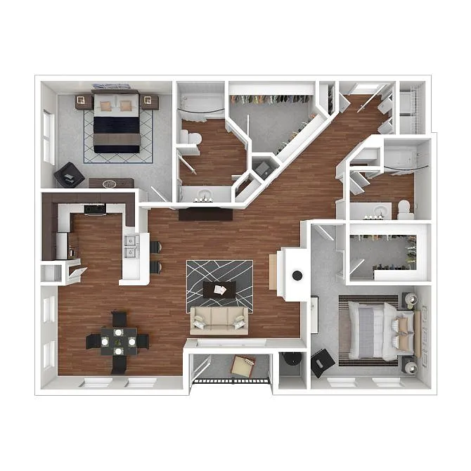 Floor plan Torreys Peak - Renovated