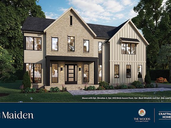 The Maiden Floor Plan, 4 BR, 3 BA, 2-Car Garage, Single Family Homes by Craftmark Homes