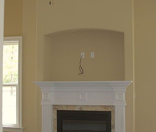  Wiring available for TV