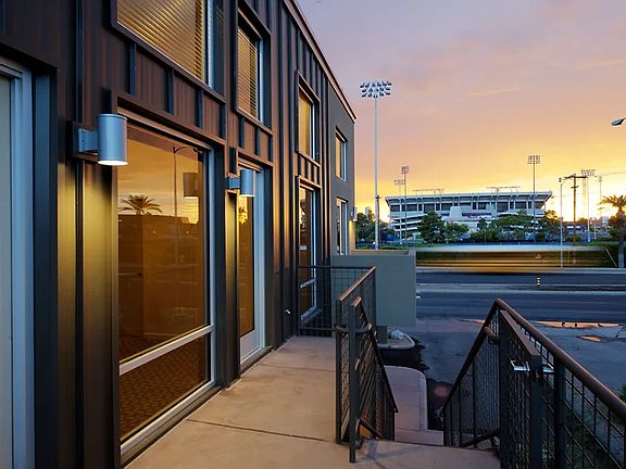 Outside View of U of A stadium