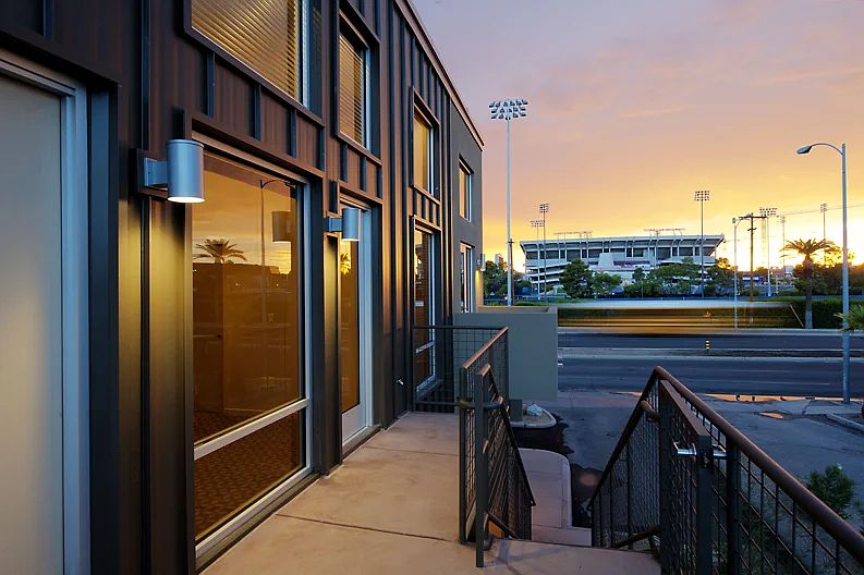 Outside View of U of A stadium