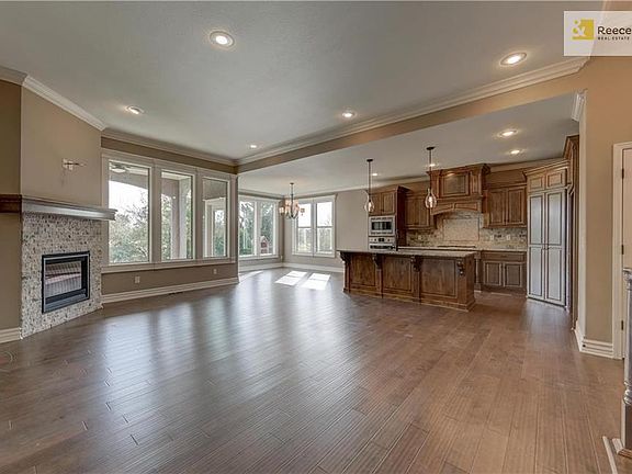 Direct-vent gas fireplace with auto start wall switch, hole home humidifier and pre-wired for security system, 5-speaker surround sound and up to 10 HDMIEXTERIOR.