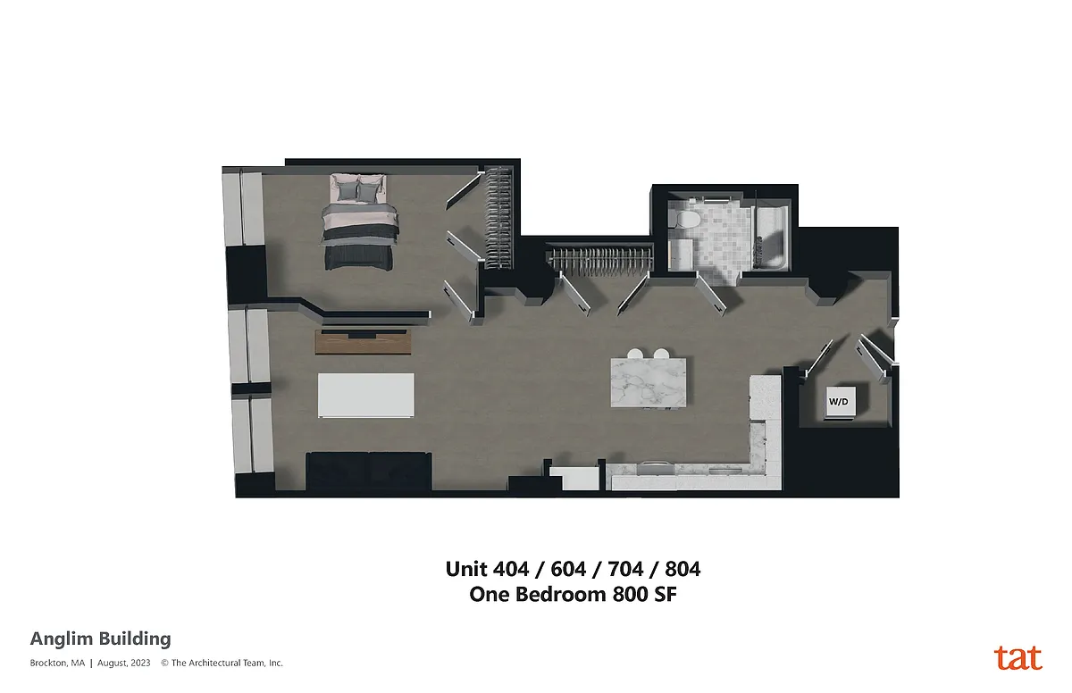 Floor plan One Bedroom