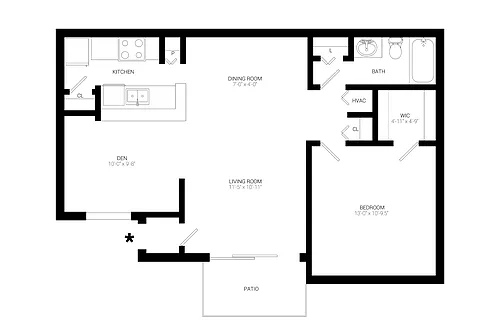 Floor plan Cypress