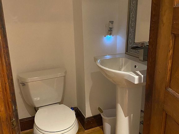 Downstairs half bath