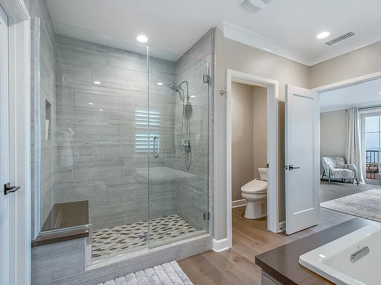 Shower in the Master Bath