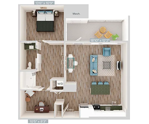 Floor plan A1-993