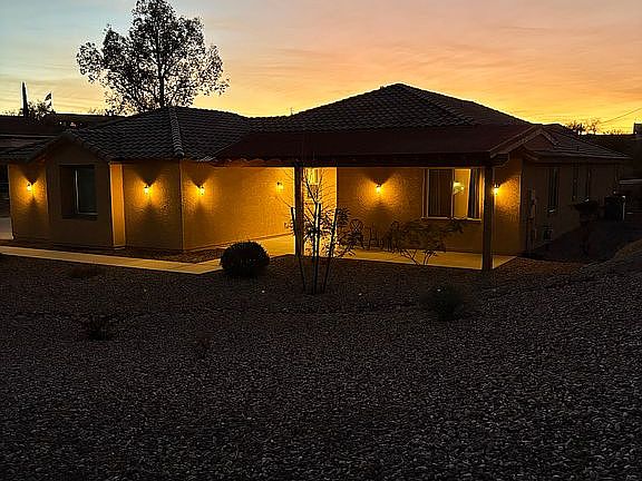 Front at dusk