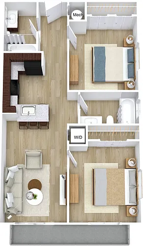 Floor plan B1 East