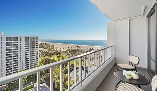 Enjoy the ocean view from your private balcony - The Shores