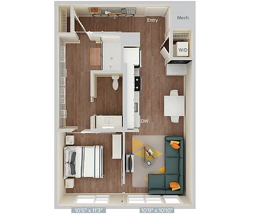 Floor plan AM08-708