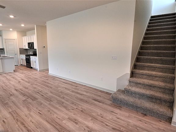 Living room and kitchen