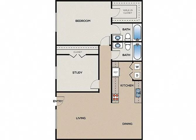 Floor plan B1