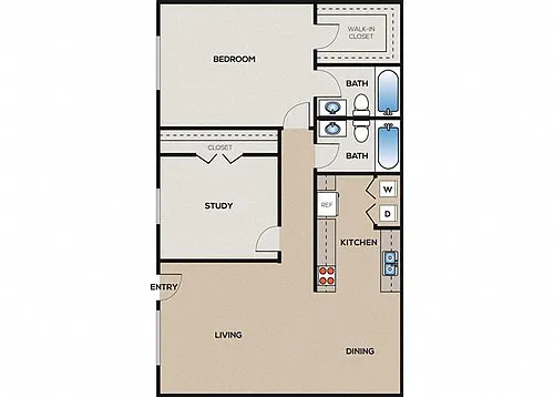 Floor plan B1