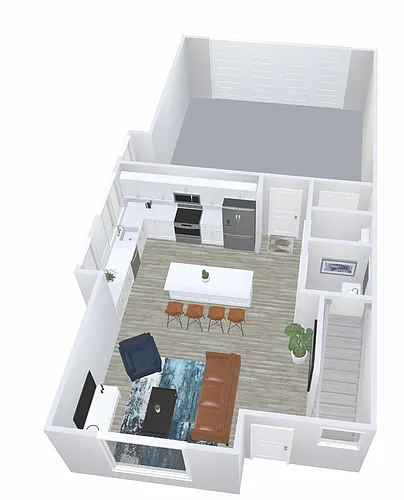 Floor plan Sage End Unit