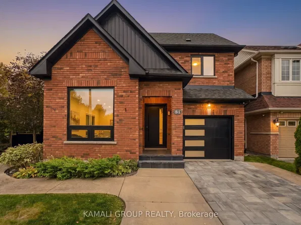 61 Barnwood Dr, Richmond Hill, ON L4E 5A3